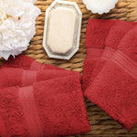 Madeline Egyptian Cotton Hand Towels 4-Piece Plush Set