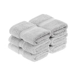Egyptian Cotton Face Towel Set of 6 by Madeline