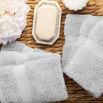 Madeline Egyptian Cotton Hand Towels 4-Piece Plush Set