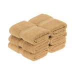 Egyptian Cotton Face Towel Set of 6 by Madeline