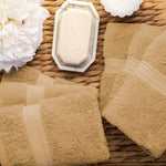 Madeline Egyptian Cotton Hand Towels 4-Piece Plush Set