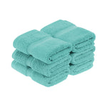 Egyptian Cotton Face Towel Set of 6 by Madeline