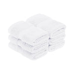 Egyptian Cotton Face Towel Set of 6 by Madeline