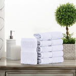 Egyptian Cotton Face Towel Set of 6 by Madeline