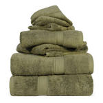 Madeline Egyptian Cotton 6-Piece Towel Set - Plush & Heavyweight