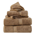 Madeline Egyptian Cotton 6-Piece Towel Set - Plush & Heavyweight
