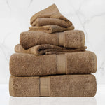 Madeline Egyptian Cotton 6-Piece Towel Set - Plush & Heavyweight