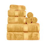 Madeline Egyptian Cotton Plush Heavyweight 8 Piece Towel Set