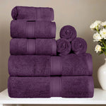 Madeline Egyptian Cotton Plush Heavyweight 8 Piece Towel Set