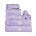 Madeline Egyptian Cotton Plush Heavyweight 8 Piece Towel Set