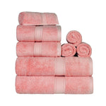 Madeline Egyptian Cotton Plush Heavyweight 8 Piece Towel Set