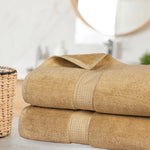Madeline Egyptian Cotton Bath Towels - Plush Bath Sheet Set of 2
