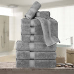 Egyptian Cotton Madeline Plush Towel Set 9 Piece