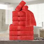 Egyptian Cotton Madeline Plush Towel Set 9 Piece