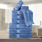 Egyptian Cotton Madeline Plush Towel Set 9 Piece
