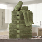 Egyptian Cotton Madeline Plush Towel Set 9 Piece