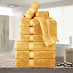 Egyptian Cotton Madeline Plush Towel Set 9 Piece