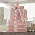 Egyptian Cotton Madeline Plush Towel Set 9 Piece