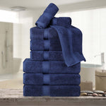 Egyptian Cotton Madeline Plush Towel Set 9 Piece