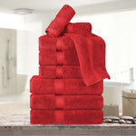 Egyptian Cotton Madeline Plush Towel Set 9 Piece