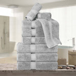 Egyptian Cotton Madeline Plush Towel Set 9 Piece