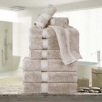 Egyptian Cotton Madeline Plush Towel Set 9 Piece
