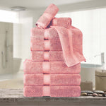 Egyptian Cotton Madeline Plush Towel Set 9 Piece