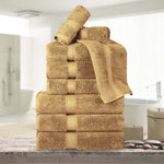 Egyptian Cotton Madeline Plush Towel Set 9 Piece