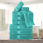 Egyptian Cotton Madeline Plush Towel Set 9 Piece