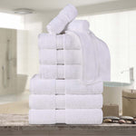 Egyptian Cotton Madeline Plush Towel Set 9 Piece