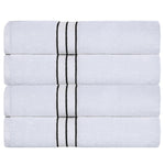 Hotel Turkish Cotton Plush Bath Towel Set 4-Piece