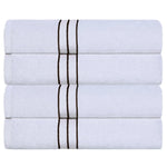 Hotel Turkish Cotton Plush Bath Towel Set 4-Piece