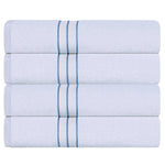 Hotel Turkish Cotton Plush Bath Towel Set 4-Piece