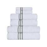 Hotel Turkish Cotton Plush Towel Set 6 Piece
