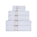 Hotel Turkish Cotton Plush Towel Set 6 Piece