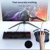 Mouse Pad with Wrist Support,  Ergonomic Gaming Mouse Pad Pain Relief, Portable Comfortable Mousepad for Computer, Laptop, Office, Home and Travel, Non-Slip Base, Waterproof Surface, Black