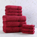 9-Piece Egyptian Cotton Plush Towel Set - Heritage