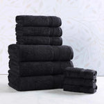 9-Piece Egyptian Cotton Plush Towel Set - Heritage