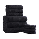 9-Piece Egyptian Cotton Plush Towel Set - Heritage