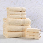 9-Piece Egyptian Cotton Plush Towel Set - Heritage