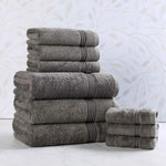 9-Piece Egyptian Cotton Plush Towel Set - Heritage
