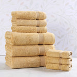 9-Piece Egyptian Cotton Plush Towel Set - Heritage