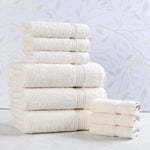 9-Piece Egyptian Cotton Plush Towel Set - Heritage
