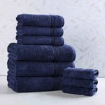 9-Piece Egyptian Cotton Plush Towel Set - Heritage