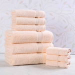 9-Piece Egyptian Cotton Plush Towel Set - Heritage