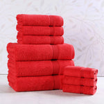 9-Piece Egyptian Cotton Plush Towel Set - Heritage