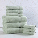 9-Piece Egyptian Cotton Plush Towel Set - Heritage