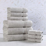 9-Piece Egyptian Cotton Plush Towel Set - Heritage
