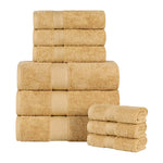 Superior Oregon Organic Cotton Medium Weight Solid 9-Piece Towel Set