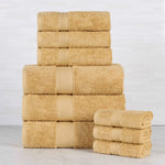 Superior Oregon Organic Cotton Medium Weight Solid 9-Piece Towel Set